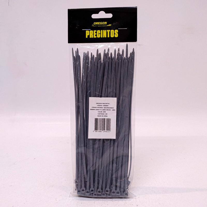 Imagen ilustrativa de 200MM LARGO X 3.5MM ANCHO  -18KG COLOR GRIS