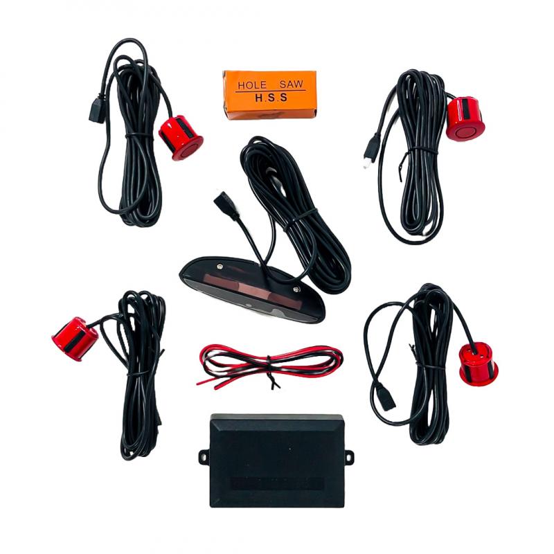 Imagen ilustrativa de KIT DE SENSORES DE ESTACIONAMIENTO CON D ROJO