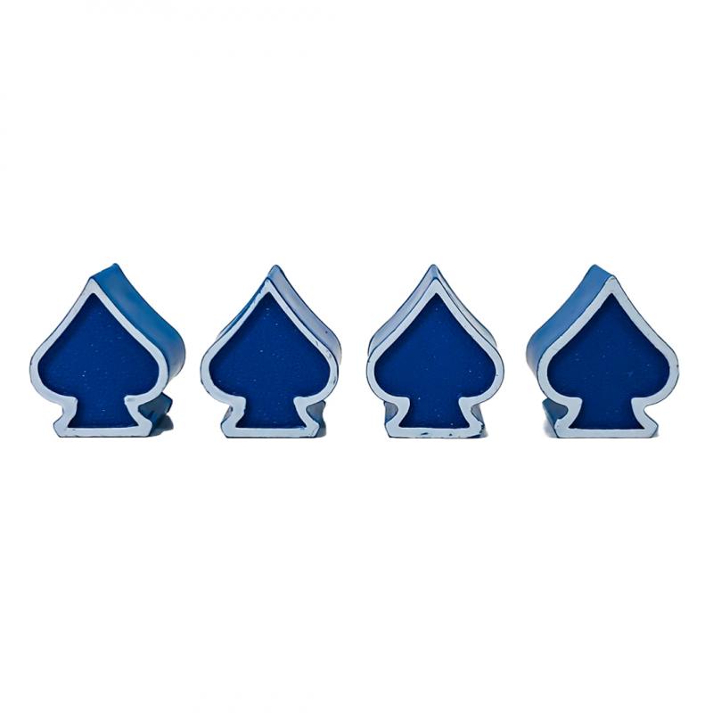 Imagen ilustrativa de SET X 4 PCS PICS POKER AZULES
