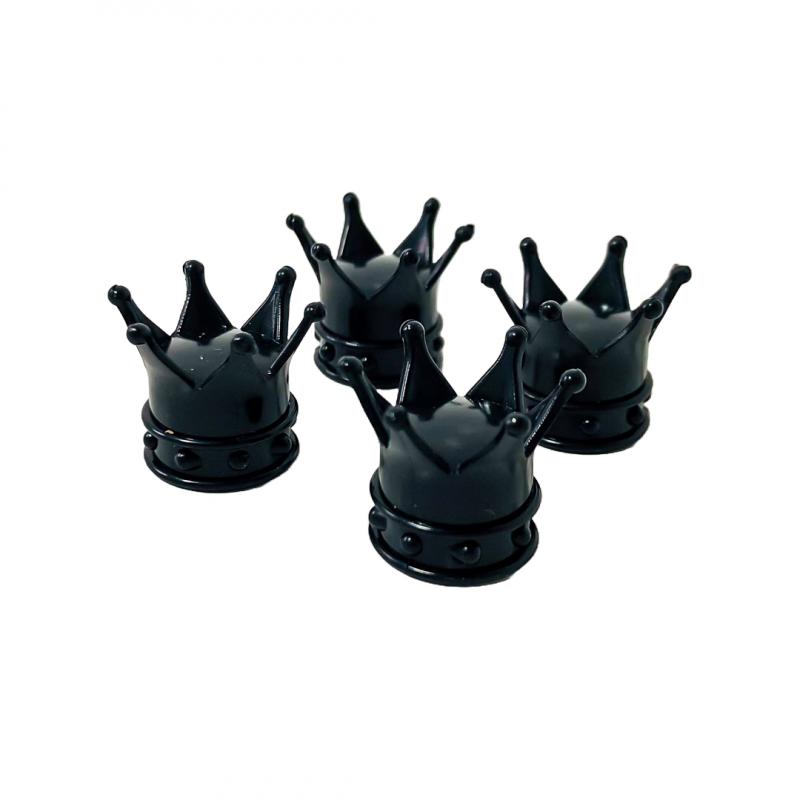 Imagen ilustrativa de SET X 4 PCS CORONA REY NEGRAS