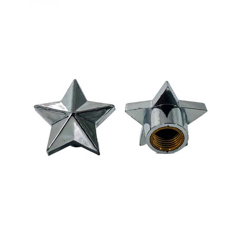 Imagen ilustrativa de SET X 4 PCS ESTRELLA PLATEADAS