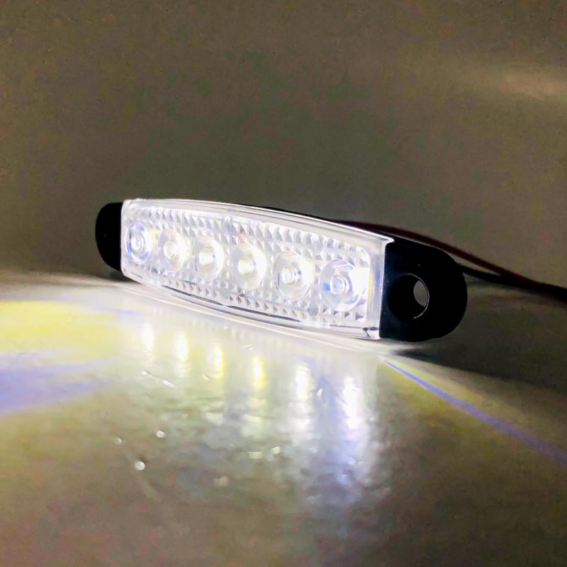 Imagen ilustrativa de SENALIZACION LATERAL 9,5 CM X 2,1 CM COLOR BLANCO 12V FUNCION FIJA WHITE 12V