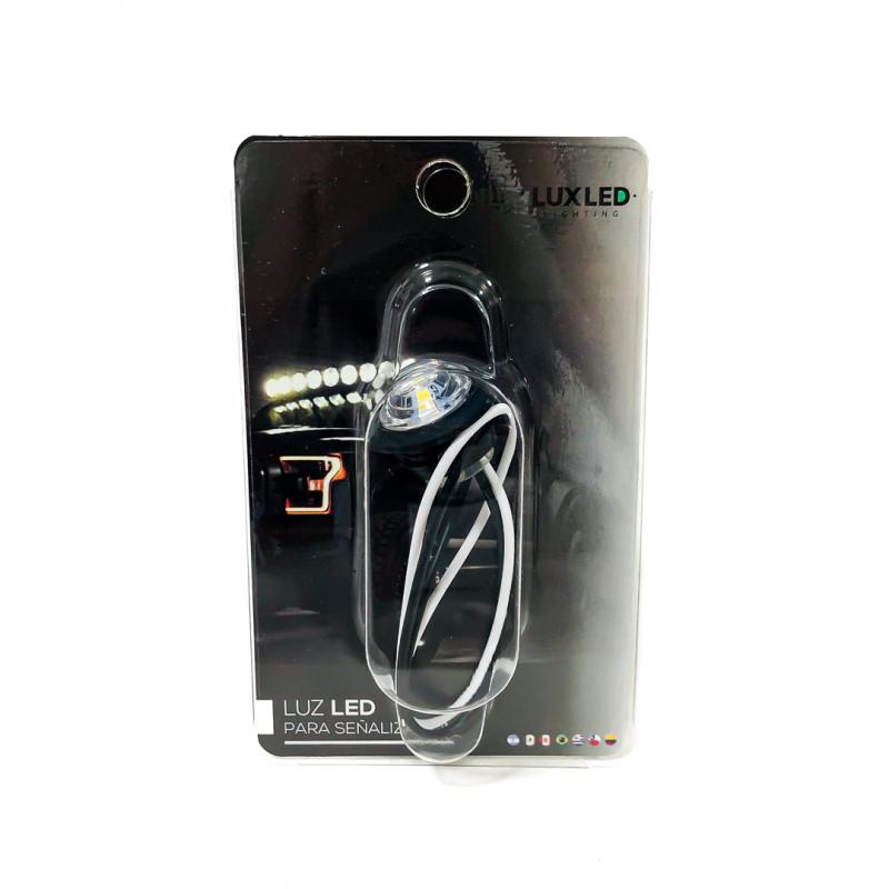 Imagen ilustrativa de LUZ TESTIGO UNIVERSAL CIRCULAR 2 CM DIAMETRO COLOR BLANCO 12V / 24V