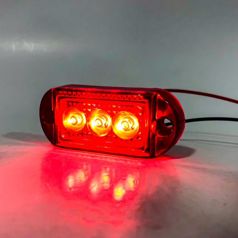 Imagen ilustrativa de SENALIZACION LATERAL 7 CM X 3 CM COLOR ROJO 12V / 24V FUNCION FIJA WHITE 12-24V