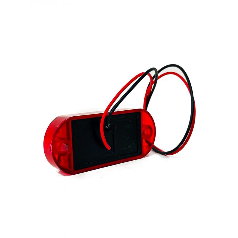 Imagen ilustrativa de SENALIZACION LATERAL 7 CM X 3 CM COLOR ROJO 12V / 24V FUNCION FIJA WHITE 12-24V