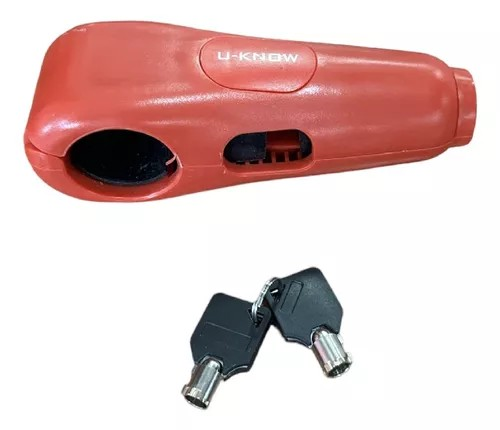 Imagen ilustrativa de ALARMA PARA MOTO UNIVERSAL PARA FRENOS DE VOLANTE COLOR ROJO