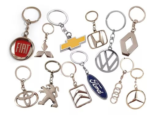 Imagen ilustrativa de LLAVERO METÁLICO - MARCAS DE AUTO
