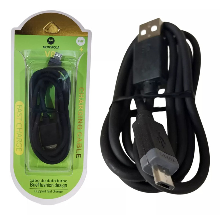 Imagen ilustrativa de Cargador USB premium rápido doble (con cables)