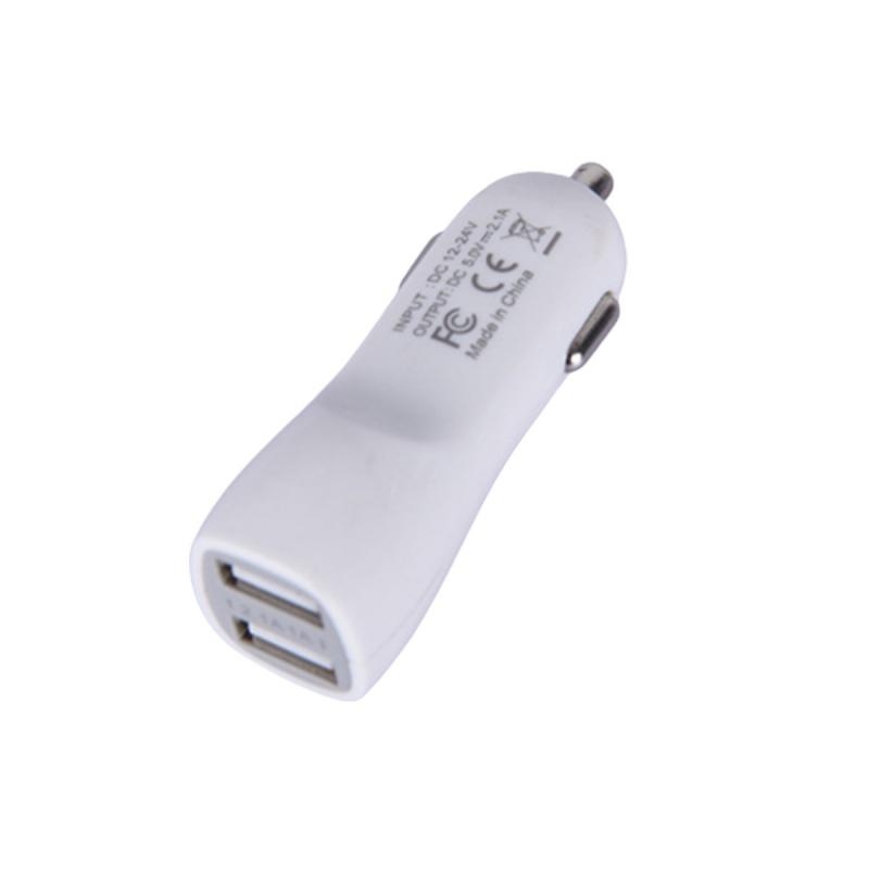 Imagen ilustrativa de ACCESORIO PARA CELULAR CARGADOR DOBLE USB 12V / 24V OUTPUT 5V 3100MA BLANCO