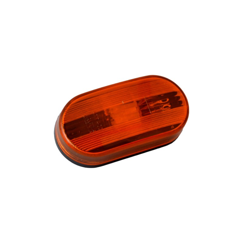 Imagen ilustrativa de Faro Delimitador lateral de 2 lamp w3w. Cuenta con un anclaje de 2 tornillos 8 x 3/4