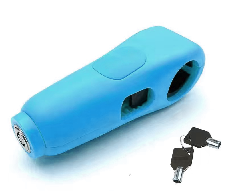 Imagen ilustrativa de ALARMA PARA MOTO UNIVERSAL PARA FRENOS DE VOLANTE COLOR AZUL