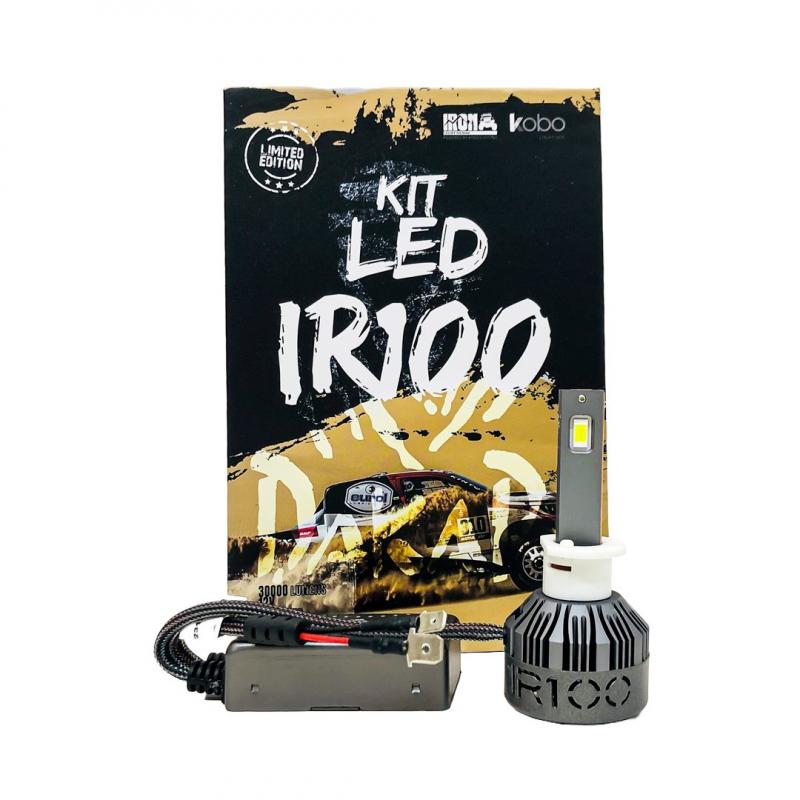 Imagen ilustrativa de KIT DE LED DAKAR NEW SERIES CANBUS H1 DAKAR NEW SERIES 50% + LUZ CHIP CSP SUPER CANBUS 60000 LUMENS 45 WATTS 12V CON COOLER