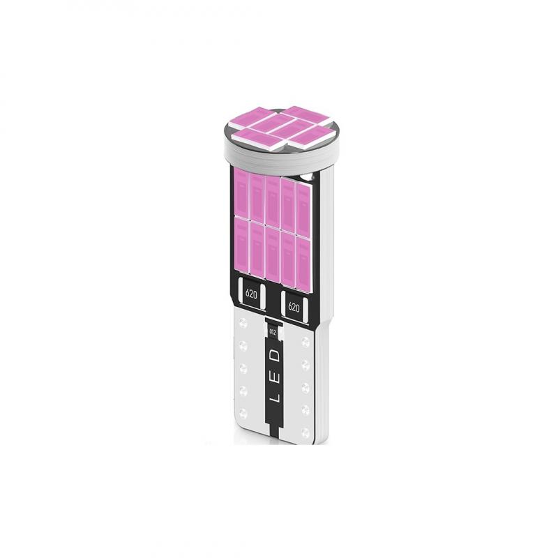 Imagen ilustrativa de LED T10 2821 12V ROSA 900 LUMENS CANBUS