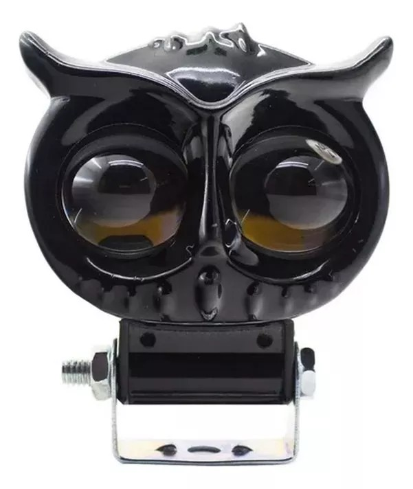 Imagen ilustrativa de FARO LED LECHUZA 12/24V - WATERPROOF IP 67                      OFF ROAD - BLANCA Y AMBAR Y FLASH - MEDIDAS 6 x 3 CM