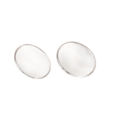 Imagen ilustrativa de JUEGO DE ESPEJOS PUNTO CIEGO 2"  REDONDO BORDE PLASTICO METALICO