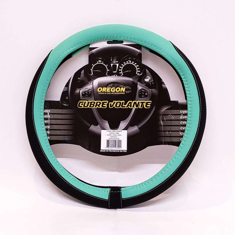 Imagen ilustrativa de MODELO TC2000 CUERO SINTENTICO NEGRO / VERDE AGUA 38*8.2CM 25 UNIDADES POR CAJA