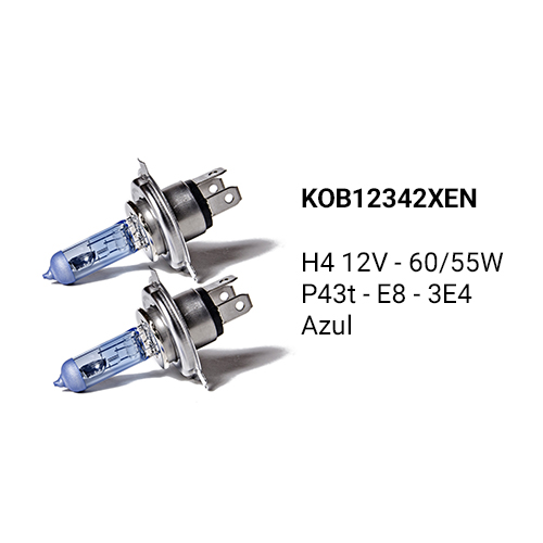 Imagen ilustrativa de H4 12V  60/55W BL SUPER WHITE