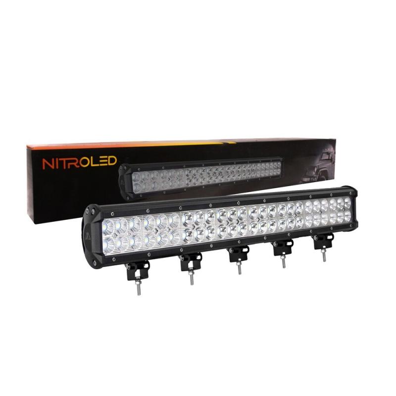 Imagen ilustrativa de BARRA 96 LEDS 288W 12/24V                                       110.6 x 6.5 x 6.5cm - OFF ROAD