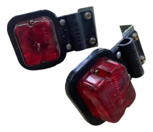 Imagen ilustrativa de Faro Delimitador lateral de lamp r5w. Cuenta con un anclaje de 2 bulon 3/16 x 3/4-tuerca/arandela