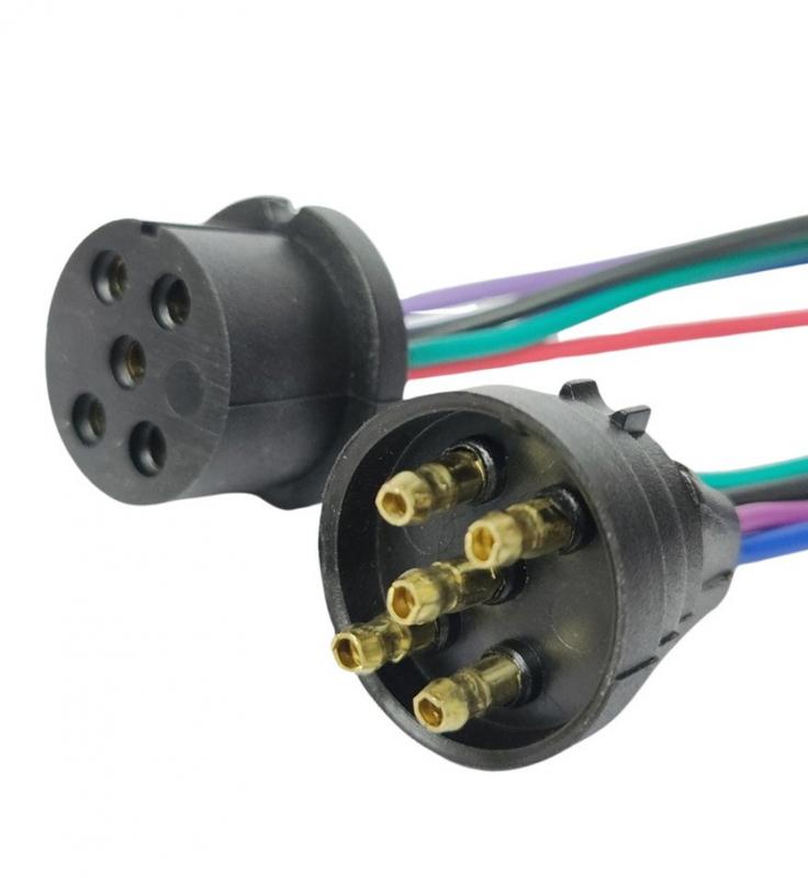 Imagen ilustrativa de Fichas 5 Vias acoplado de nylon-goma Reforzada