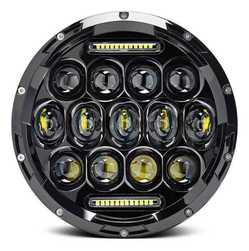 Imagen ilustrativa de Faro Optica Cree Led 7 PuLG Lupa Adaptable A Moto Cafe Racer