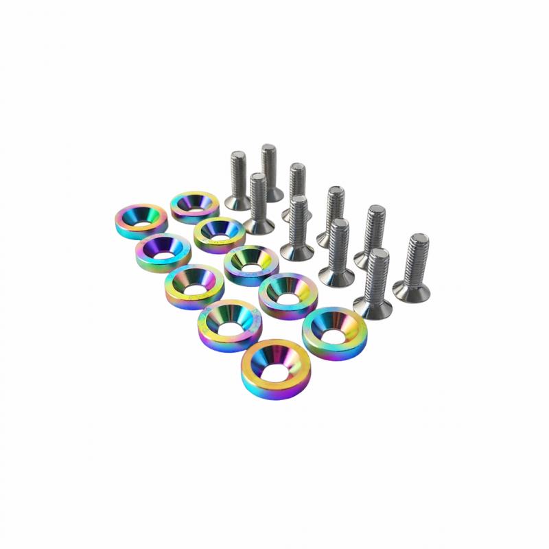 Imagen ilustrativa de ARANDELAS ANODIZADAS PARA MOTO X 10 TORNASOLADA