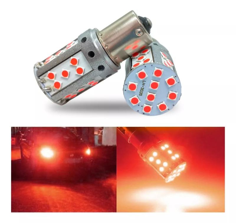 Imagen ilustrativa de 2 POLOS PREMIUM CANBUS 22W  ROJA