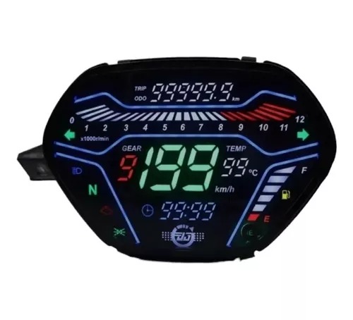 Imagen ilustrativa de TABLERO MOTO DIGITAL - tablero NEW WAVE S110 electronico universal