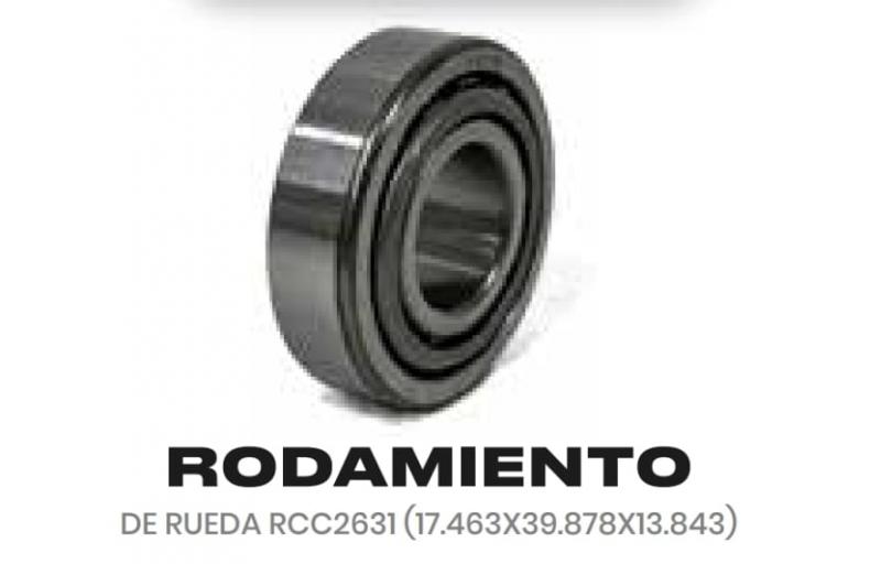 Imagen ilustrativa de DE RUEDA RCC2631 (17.463X39.878X13.843)