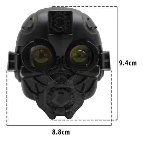 Imagen ilustrativa de FARO ANDROIDE LUZ BLANCA/AMBAR 12/24V