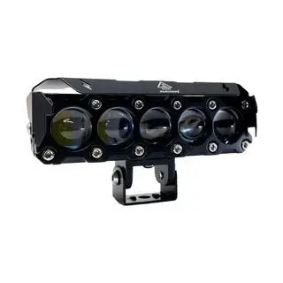 Imagen ilustrativa de Faro Premium 5 Lupas Con Cooler Luz Blanca+ambar 12-24v Blanca Y Ambar