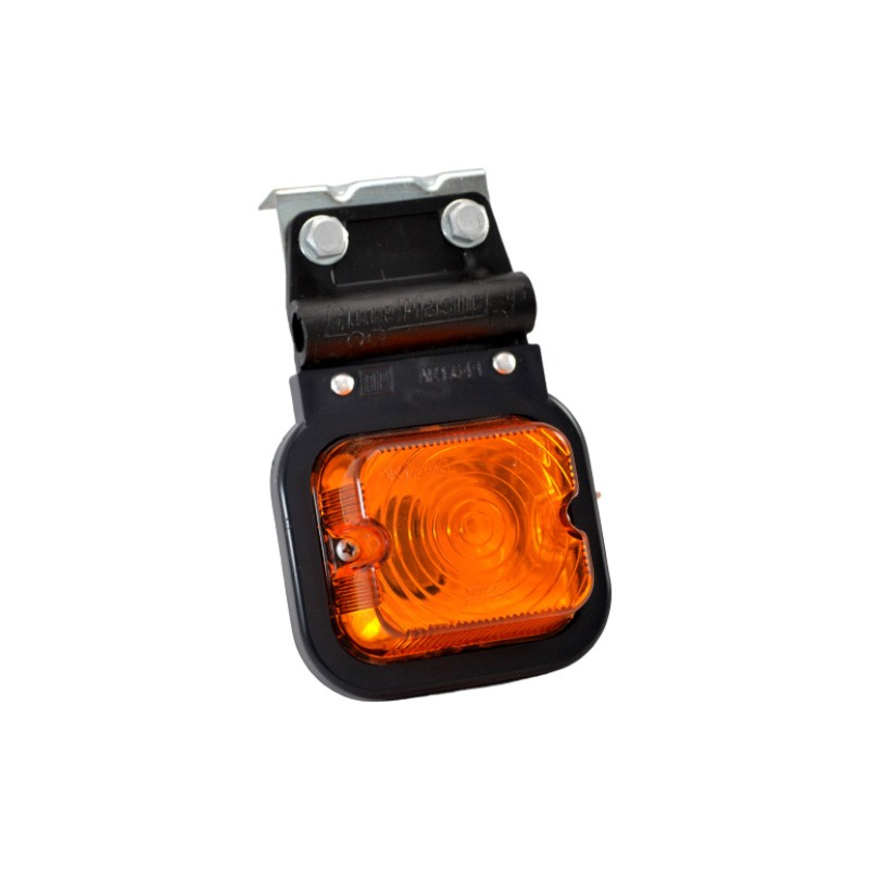 Imagen ilustrativa de Faro Delimitador lateral de lamp r5w. Cuenta con un anclaje de 2 bulon 3/16 x 3/4-tuerca/arandela.