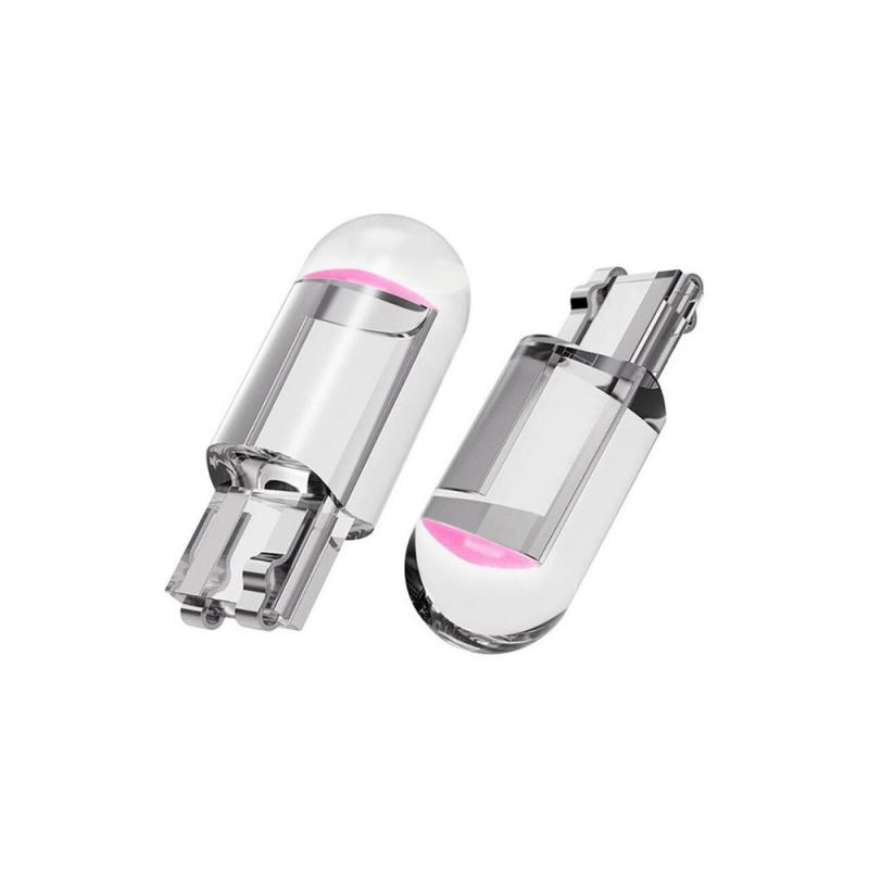 Imagen ilustrativa de LED  T10 DE VIDRIO2821 ROSA 12V