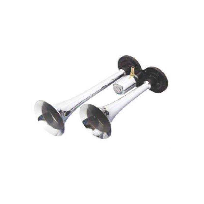 Imagen ilustrativa de CORNETA DOBLE VOLTAJE 12V - 24V ENVASE POR UNIDAD